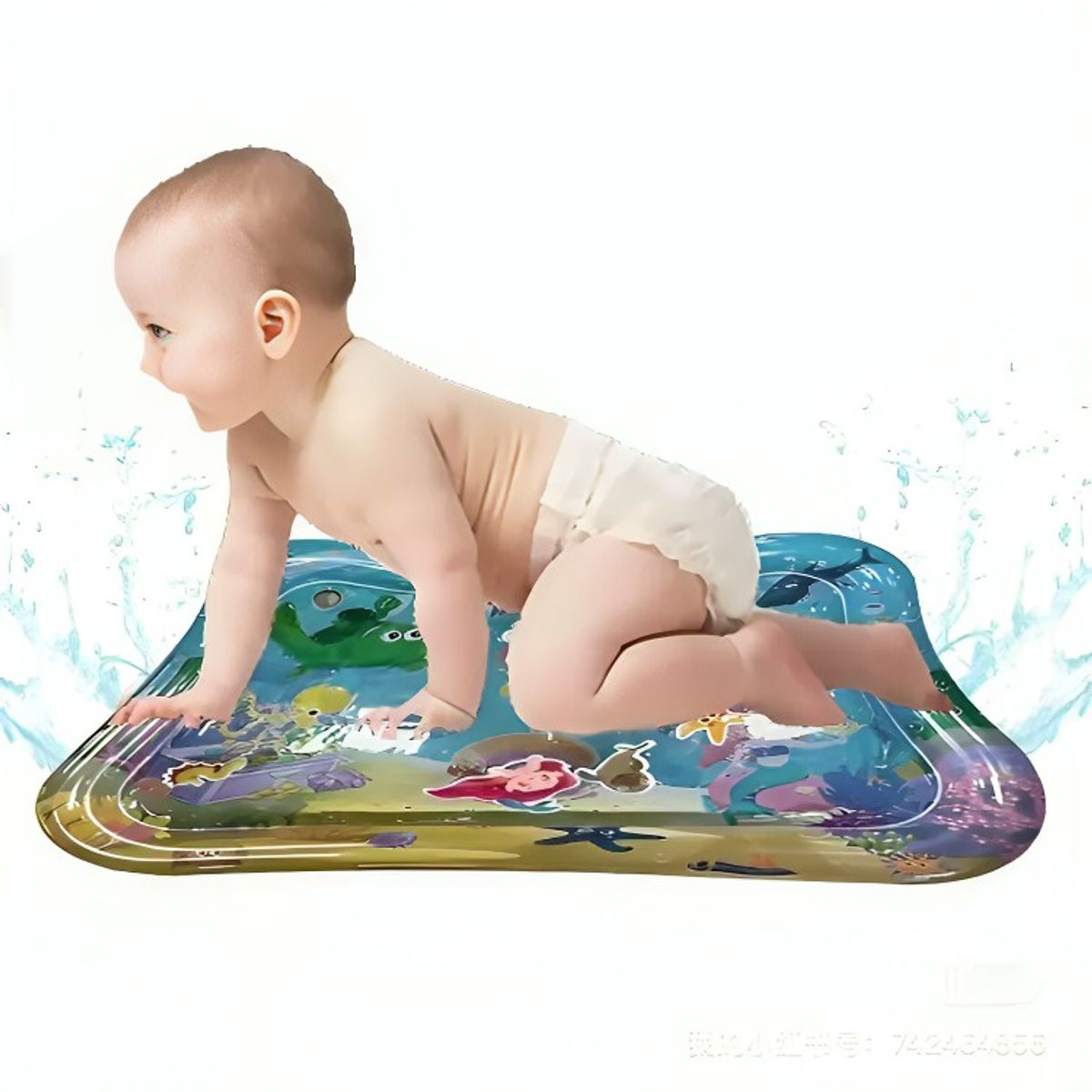GENERICO - Alfombra sensorial de Agua para Bebe Viene en Bolsa