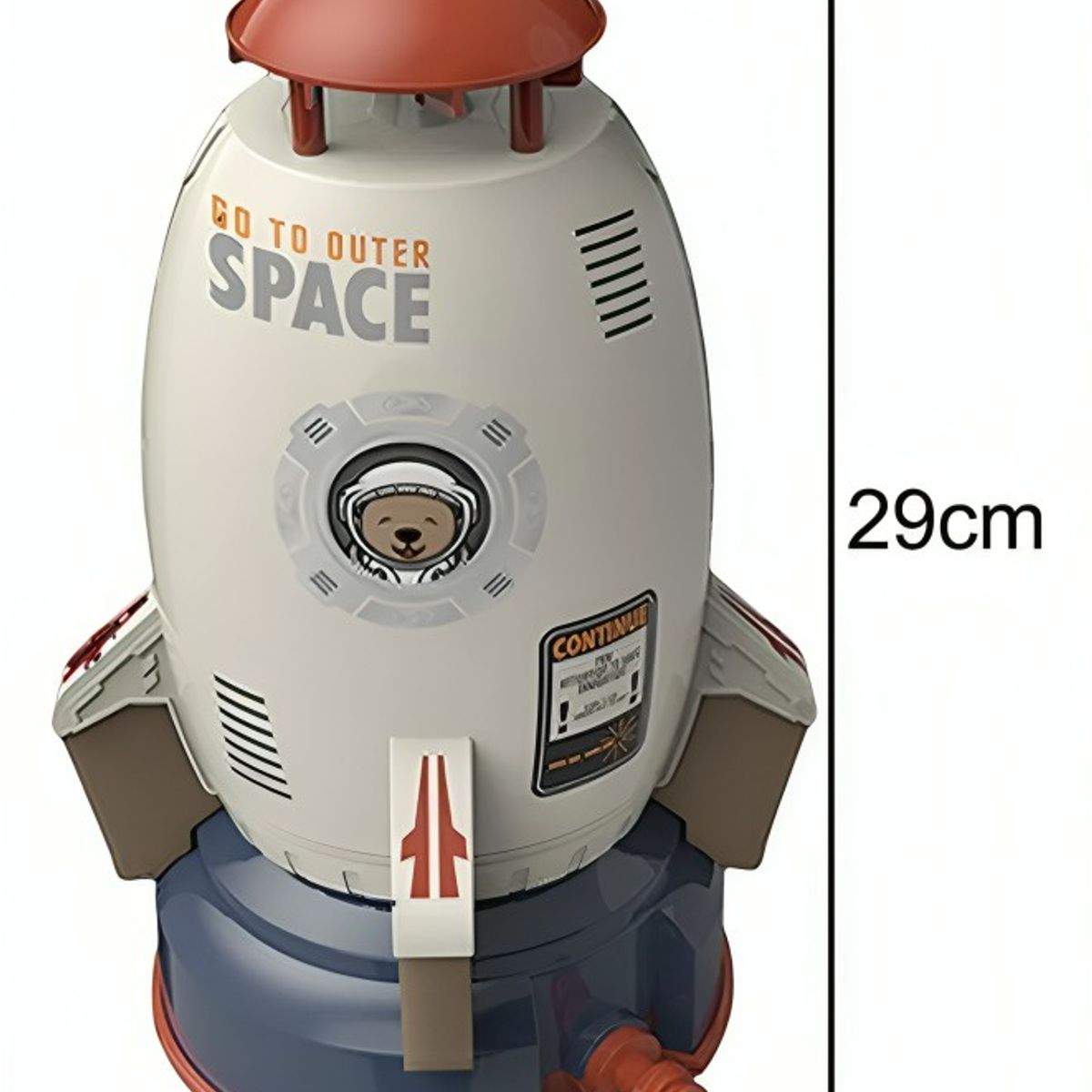 GENERICO - Cohete Volador Rociador Agua Juguete Verano