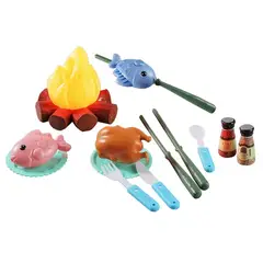 GENERICO - Set de Camping Juguete con Fogata