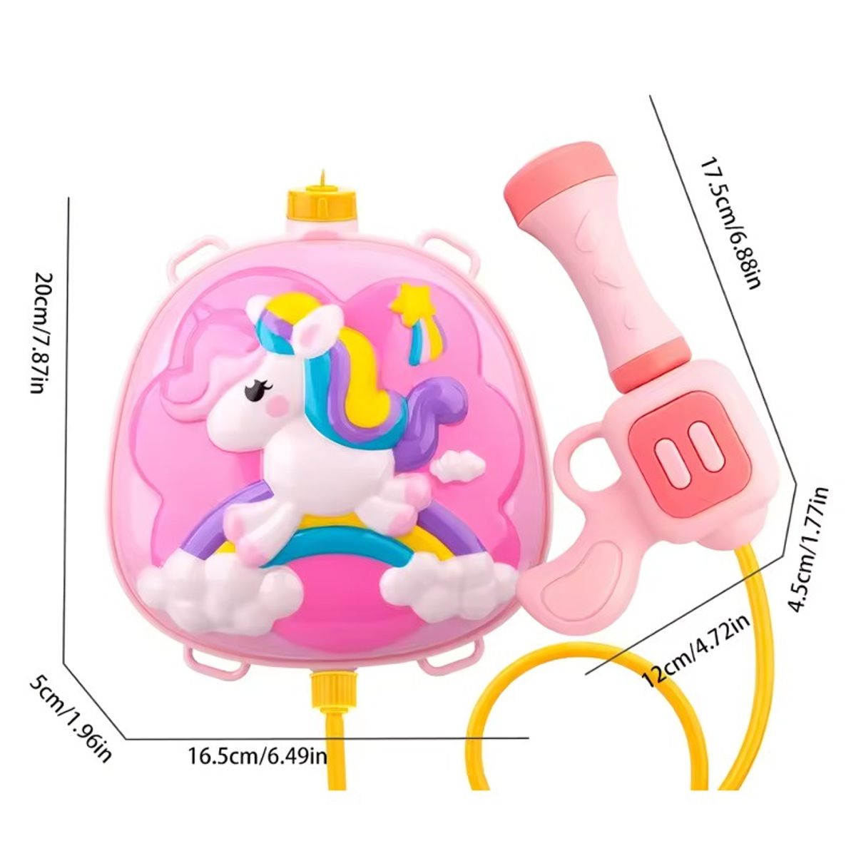 GENERICO - Mochila de Agua Unicornio