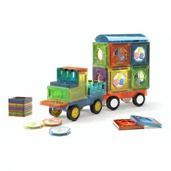 GENERICO - Bloque Magnetico Auto 43 pcs