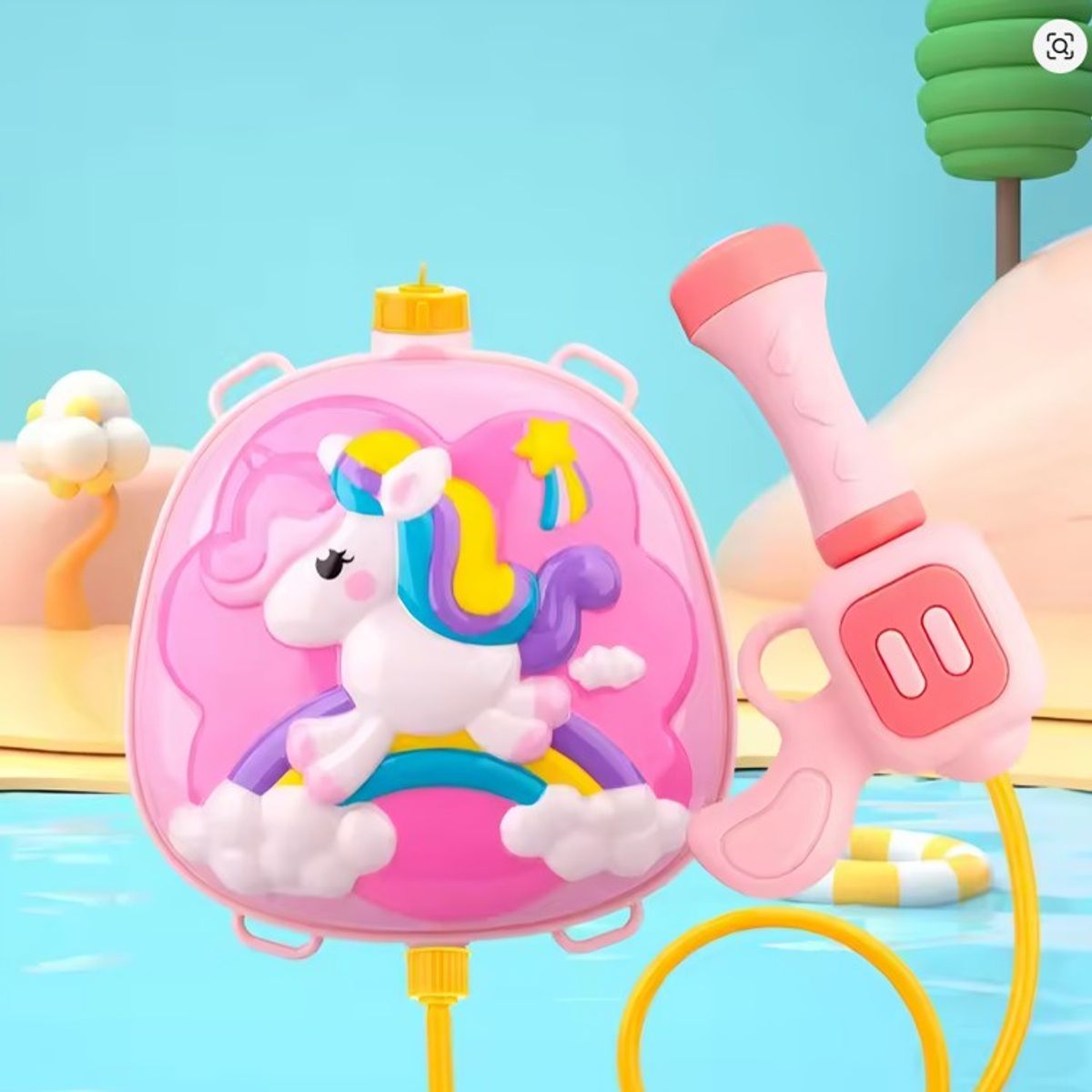 GENERICO - Mochila de Agua Unicornio