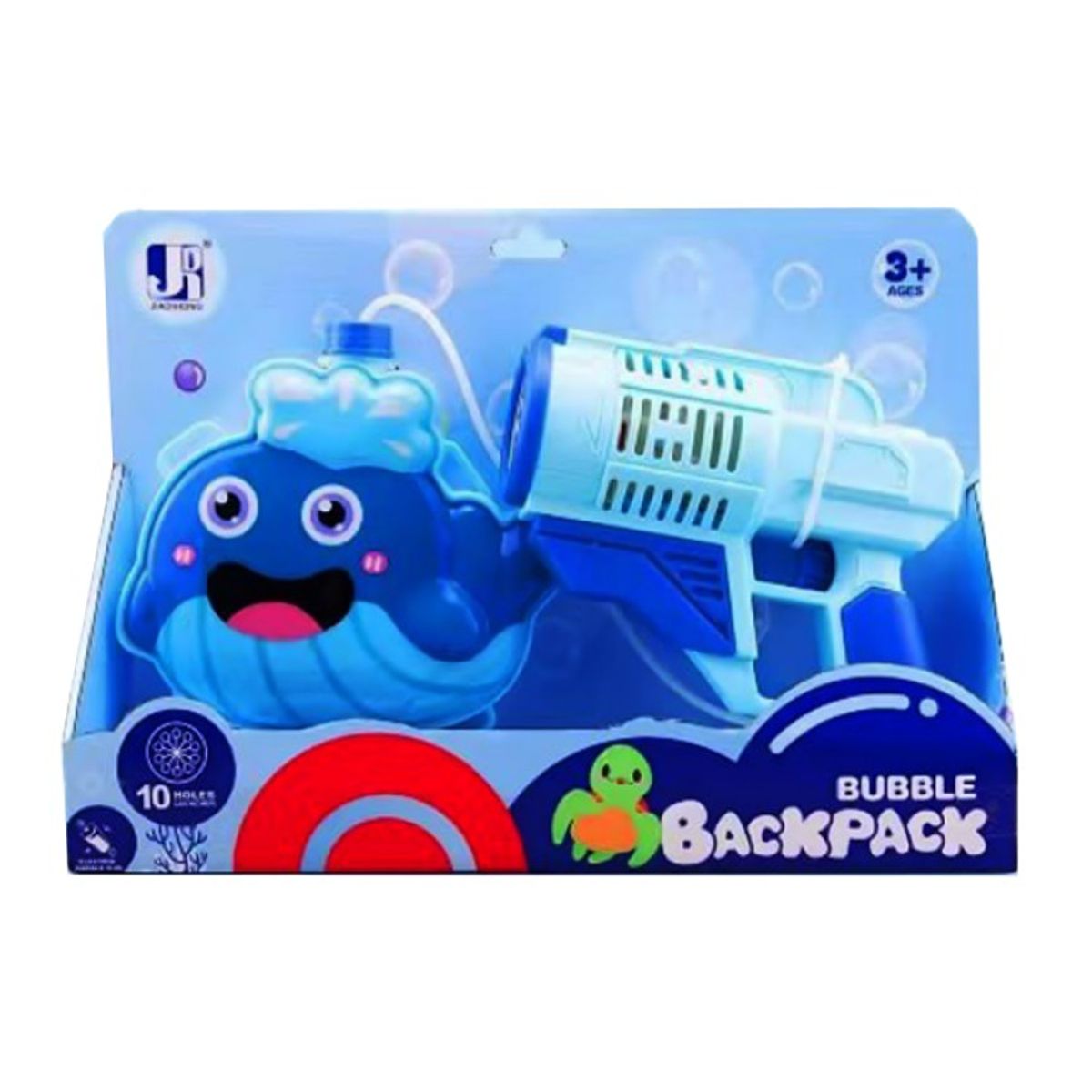 GENERICO - Mochila de burbujas Eléctrica Ballena