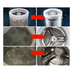 GENERICO - Pack 1 Caja Pastillas Limpiadoras para Lavadora 12 Tabletas