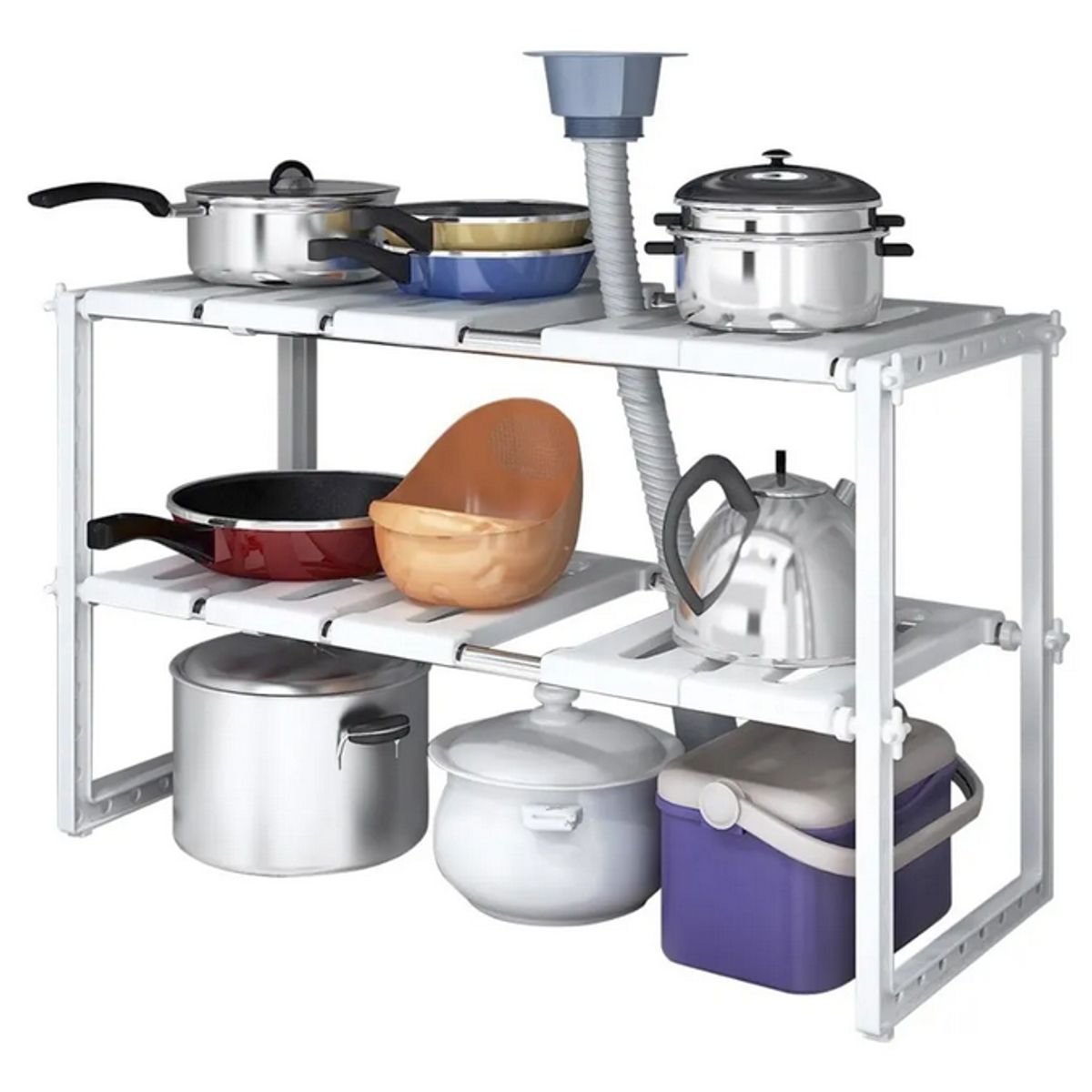 GENERICO - Estante Ajustable Organizador Multiuso Cocina