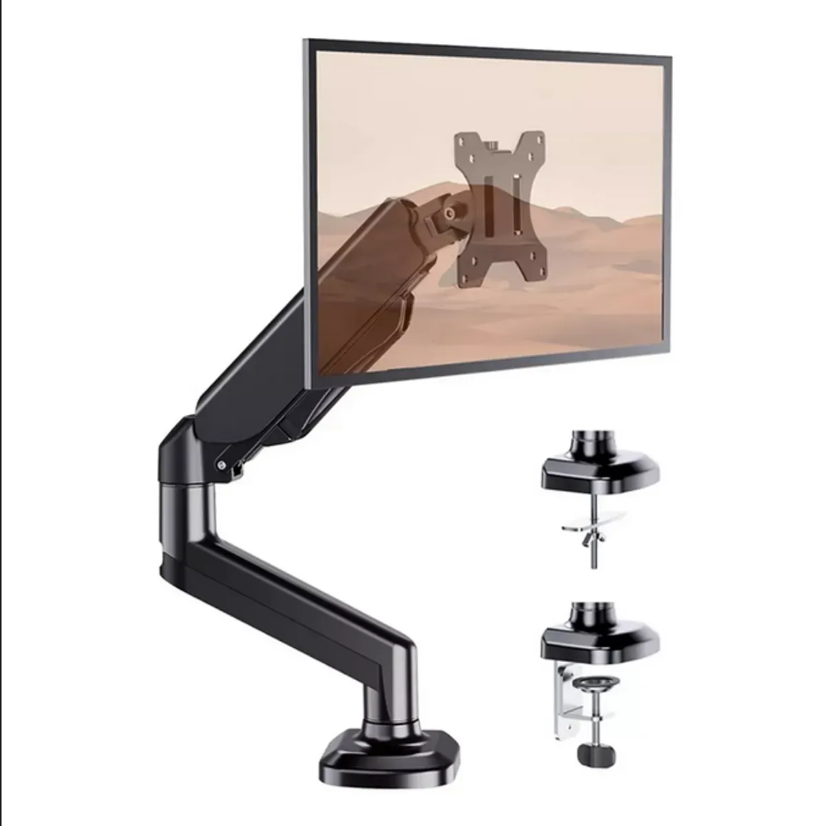 GENERICO - Soporte Ergonómico De Mesa Para Tv/monitor 1 Brazo 17-32
