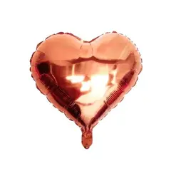 GENERICO - Globo Metálico 18 Corazón 1 Unidad