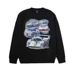 HUF - POLERON X GREDDY SHOWCASE CREWNECK BLACK