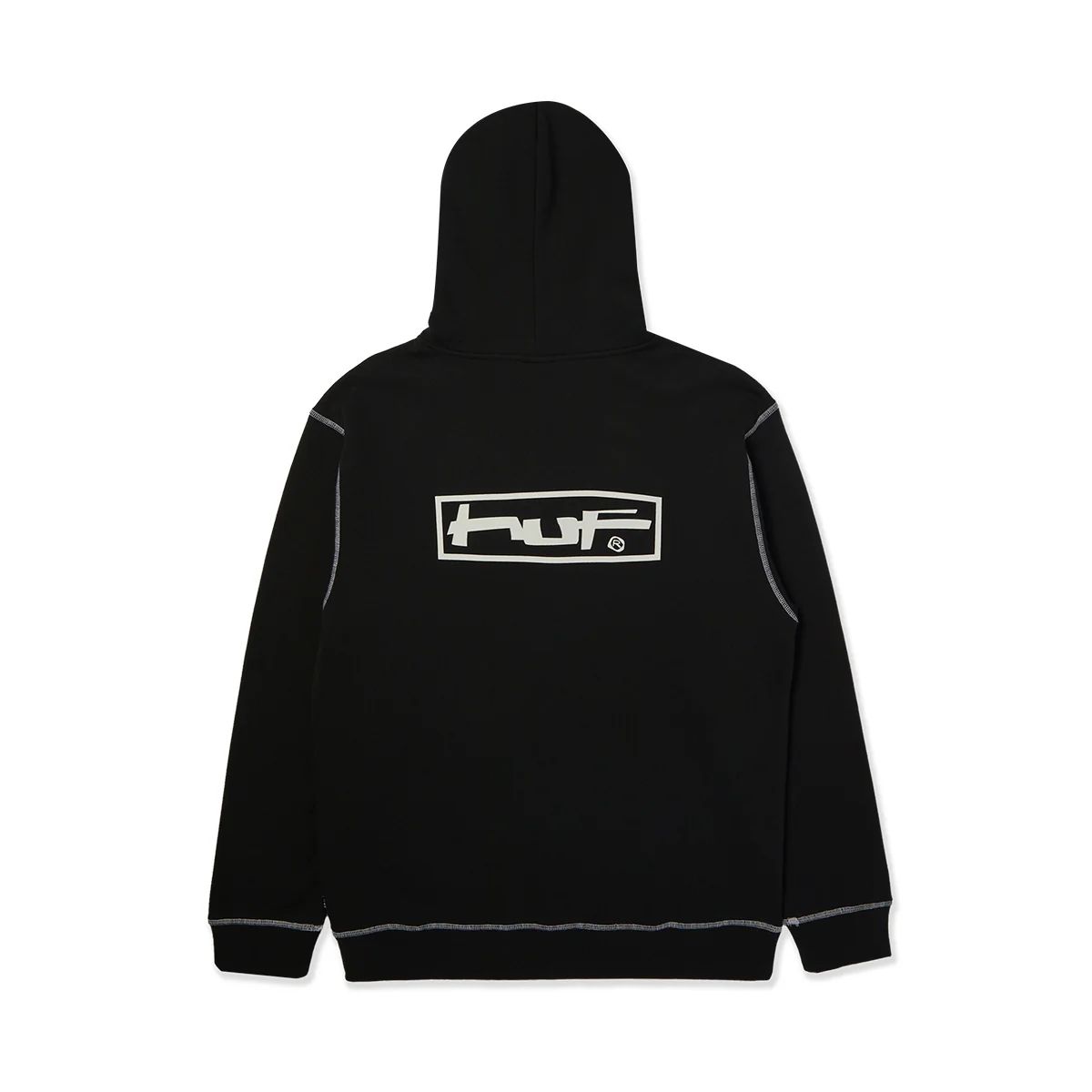 HUF - Poleron HUF Stretch F/Z Hoodie Blk