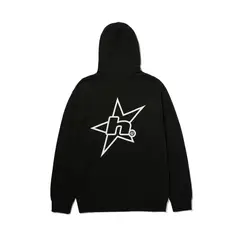 HUF - Poleron H Star Logo P/O Hoodie Blk