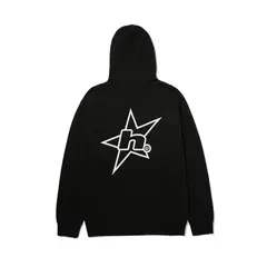 HUF - Poleron H Star Logo P/O Hoodie Blk