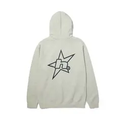 HUF - Poleron H Star Logo P/O Hoodie Ash