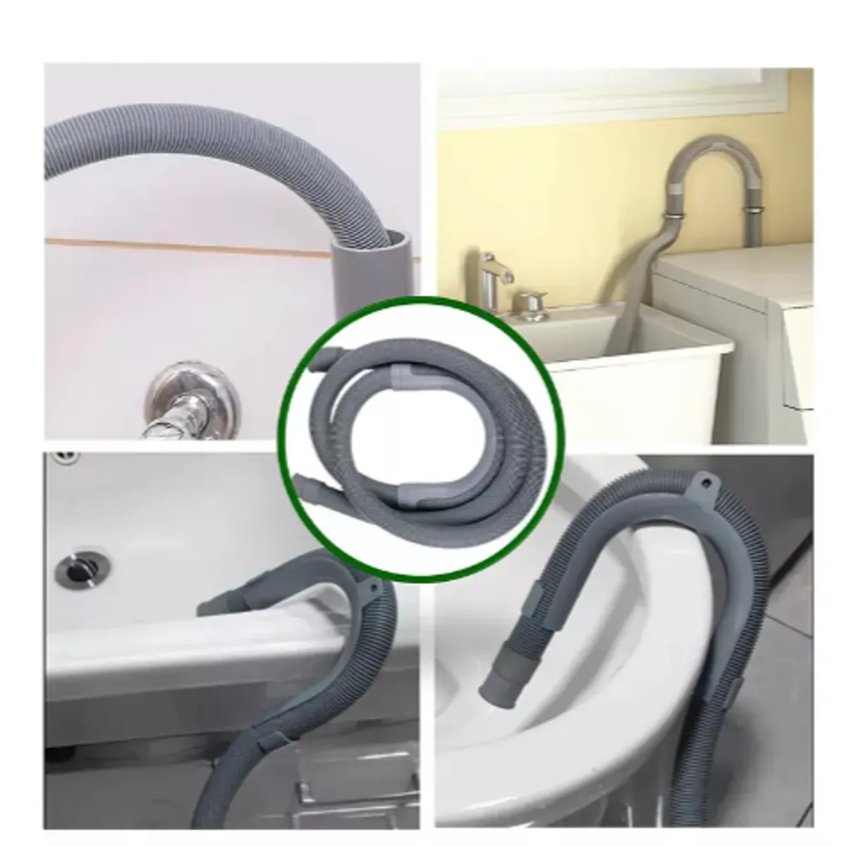 GENERICO - Manguera Para Lavadora De Desague Descarga 3 Mts Universal