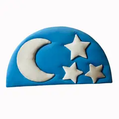 GENERICO - Respaldo 1plazas acolchado diseño cielo Muebles Rimar