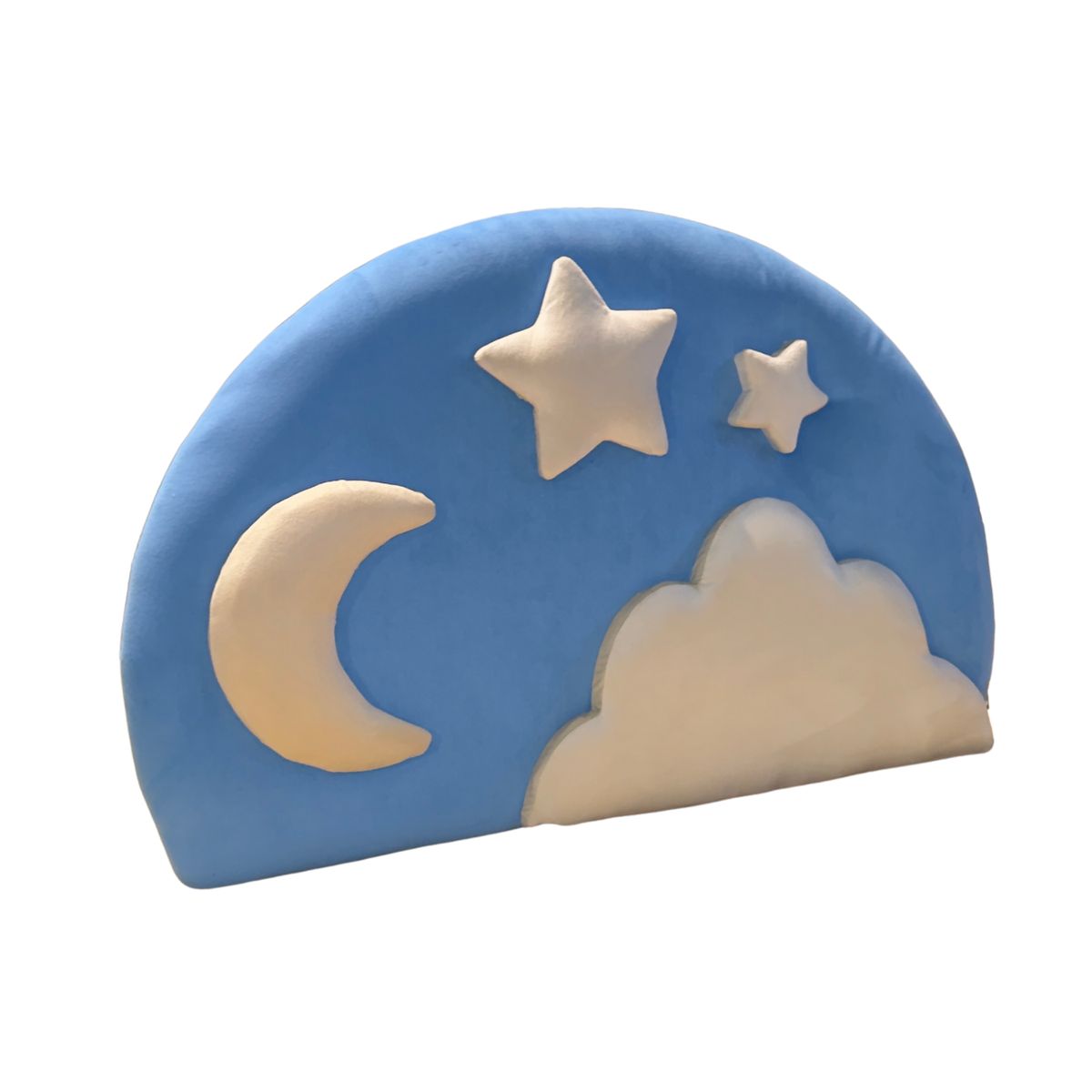 GENERICO - Respaldo 1plazas acolchado infantil cielo Muebles Rimar