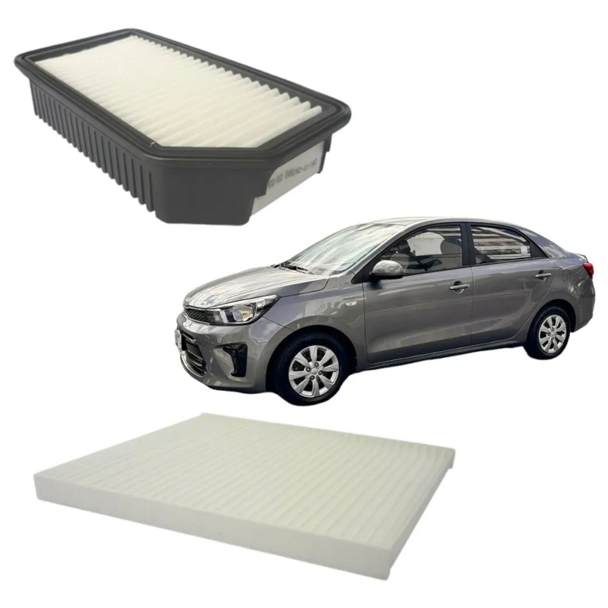 GENERICO - Filtro De Aire Y Polen Kia Soluto 1.4 2019-2025