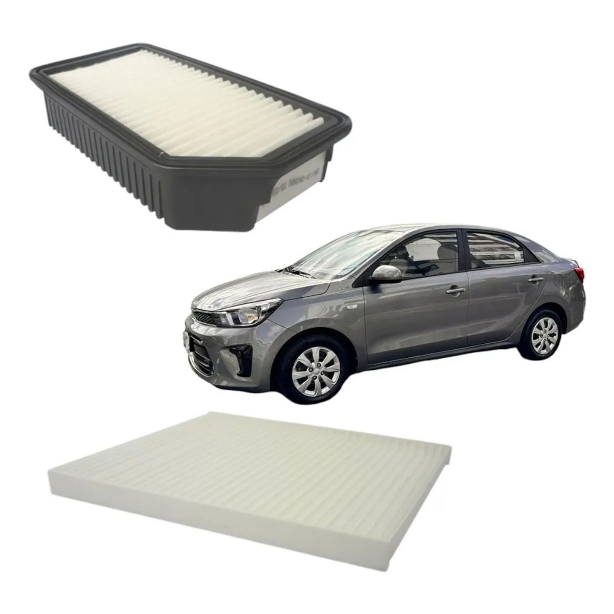GENERICO - Filtro De Aire Y Polen Kia Soluto 1.4 2019-2025