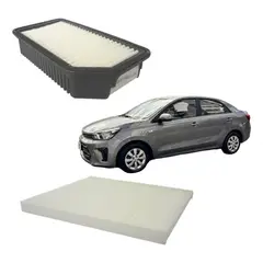 GENERICO - Filtro De Aire Y Polen Kia Soluto 1.4 2019-2025