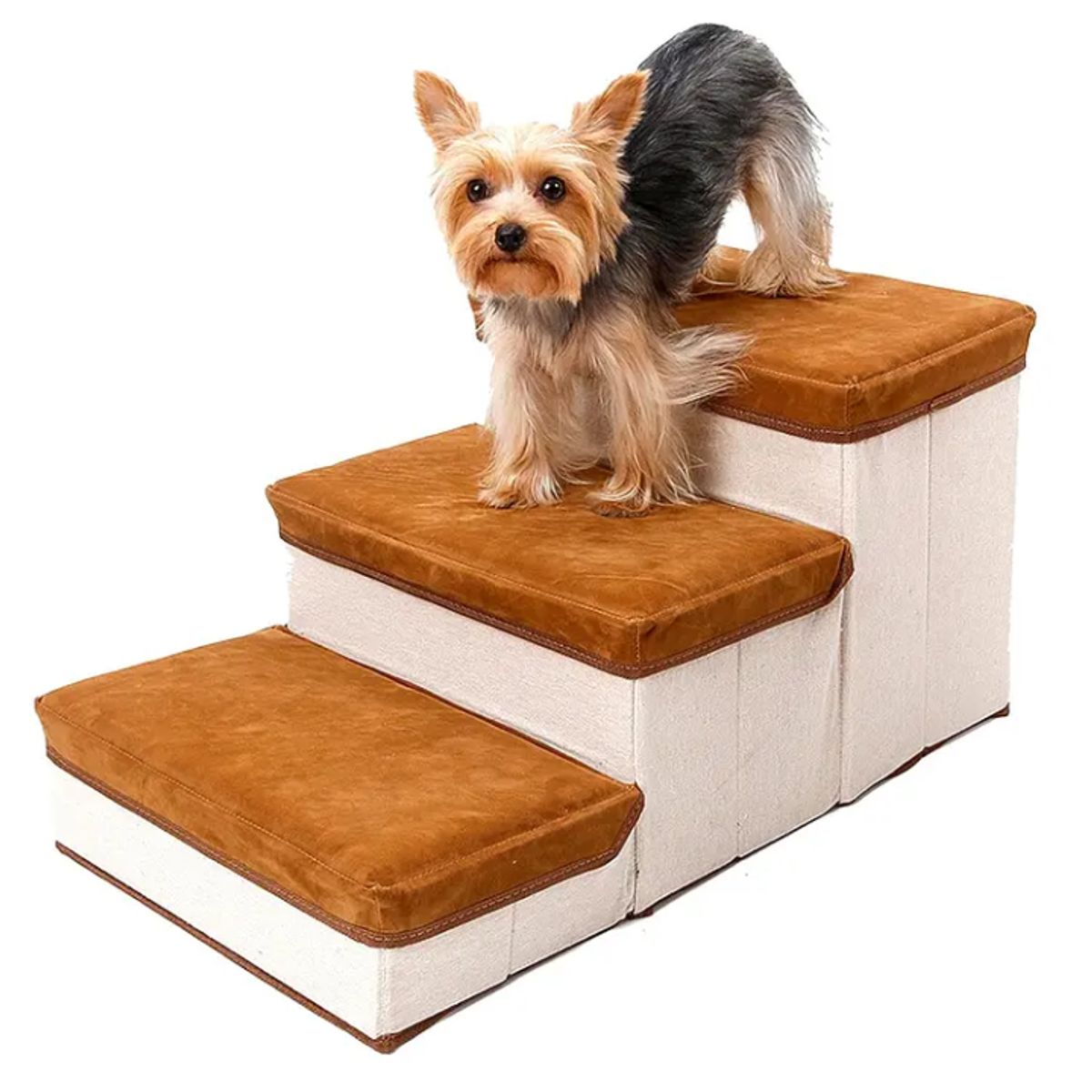 GENERICO - Escalera Plegable Para Mascotas Pequeñas De 3 Pisos
