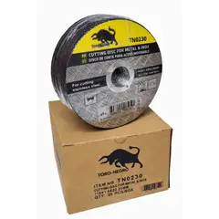 GENERICO - Disco De Corte Para Acero Toro Negro 115 Mm Modelo Tn0230