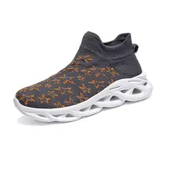 DANWEILE - Zapatillas deportivas casuales zapatillas de running grises