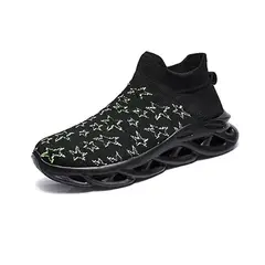 DANWEILE - Zapatillas deportivas casuales para correr negras