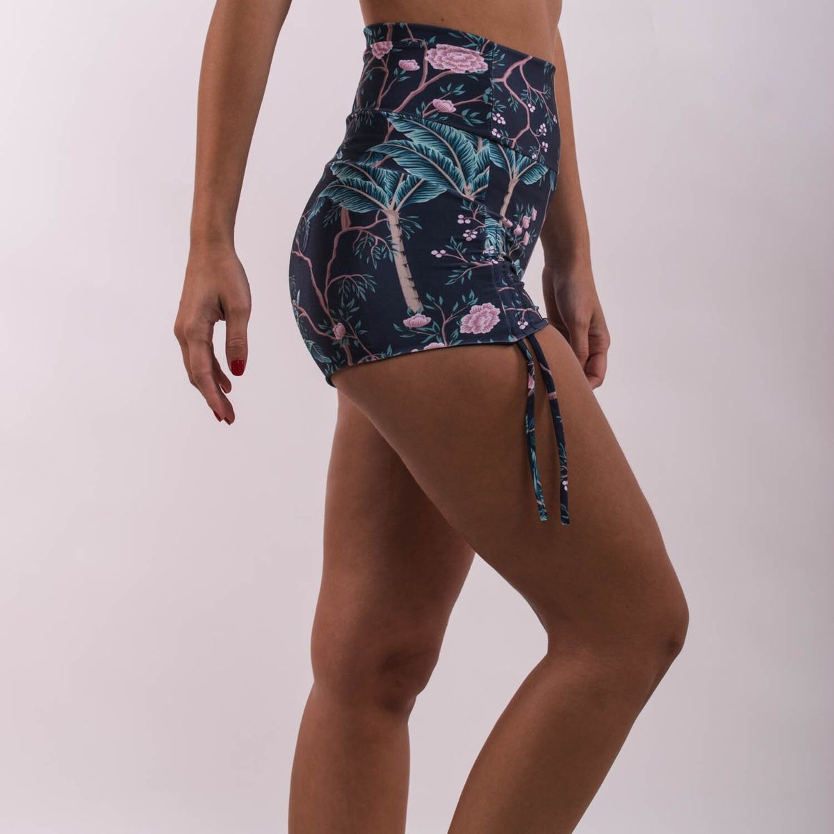 MISS FIT - Short Lazo Jardín Otoñal