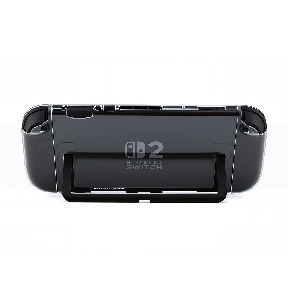 DOBE - Kit Completo de Protección DOBE para Nintendo SWITCH 2  Carcasa  Transparente y Fundas TPU para Mandos