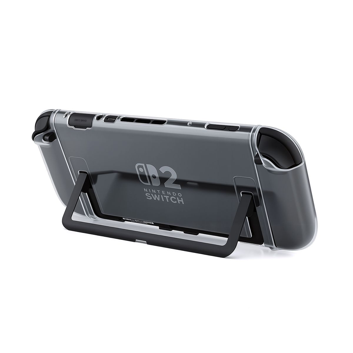 DOBE - Kit Completo de Protección DOBE para Nintendo SWITCH 2  Carcasa  Transparente y Fundas TPU para Mandos