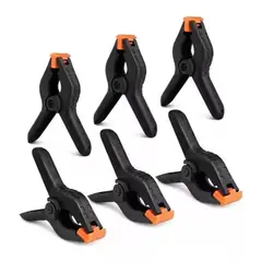 GENERICO - Pack De 6 Pinzas Alicate Tipo Prensas 4 Pulgadas