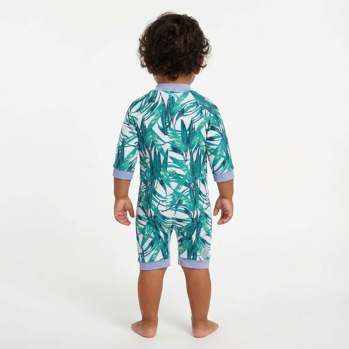 BONVERANO - Traje De Baño Con Cierre Completo Bebé Niños Protección UV