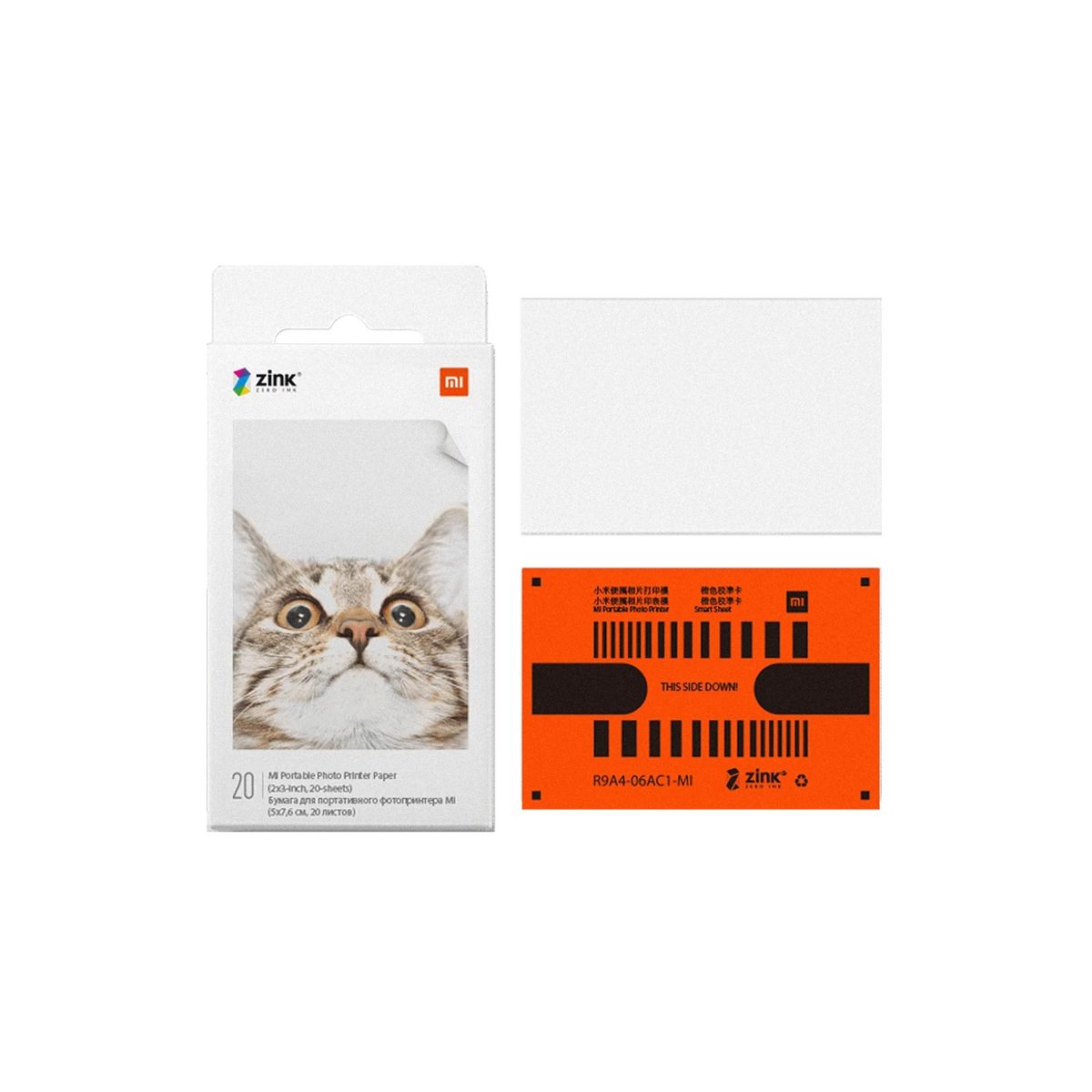 XIAOMI - Mi Portable Photo Printer Paper 2x3-inch 20-sheets