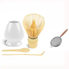 GENERICO - Juego De Té Matcha Japonés De Bambú