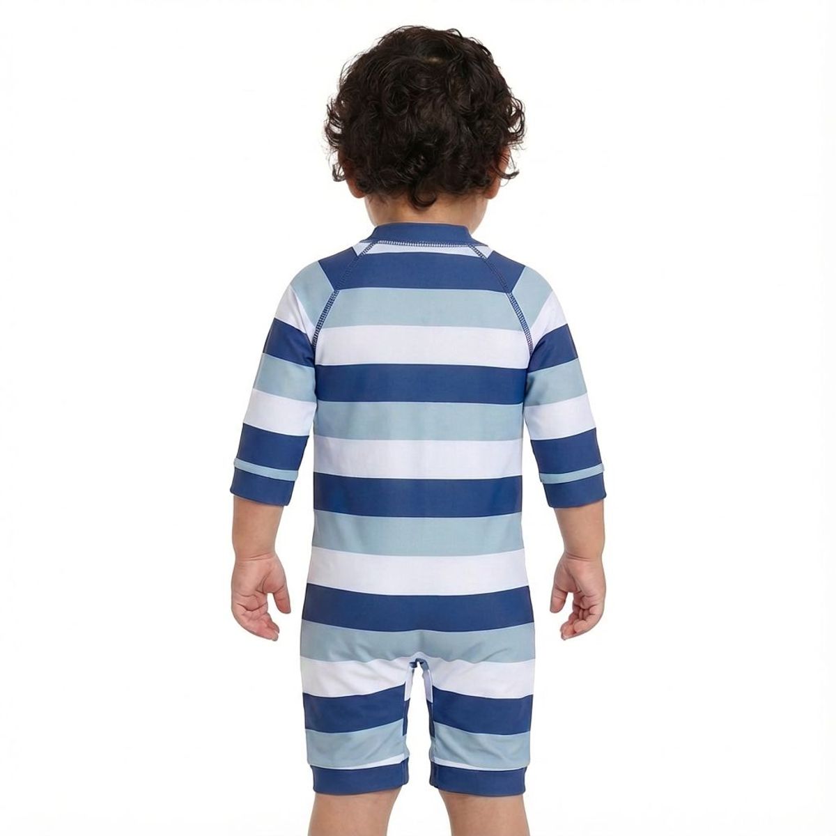 BONVERANO - Traje De Baño Con Cierre Completo Bebé Niños Protección UV