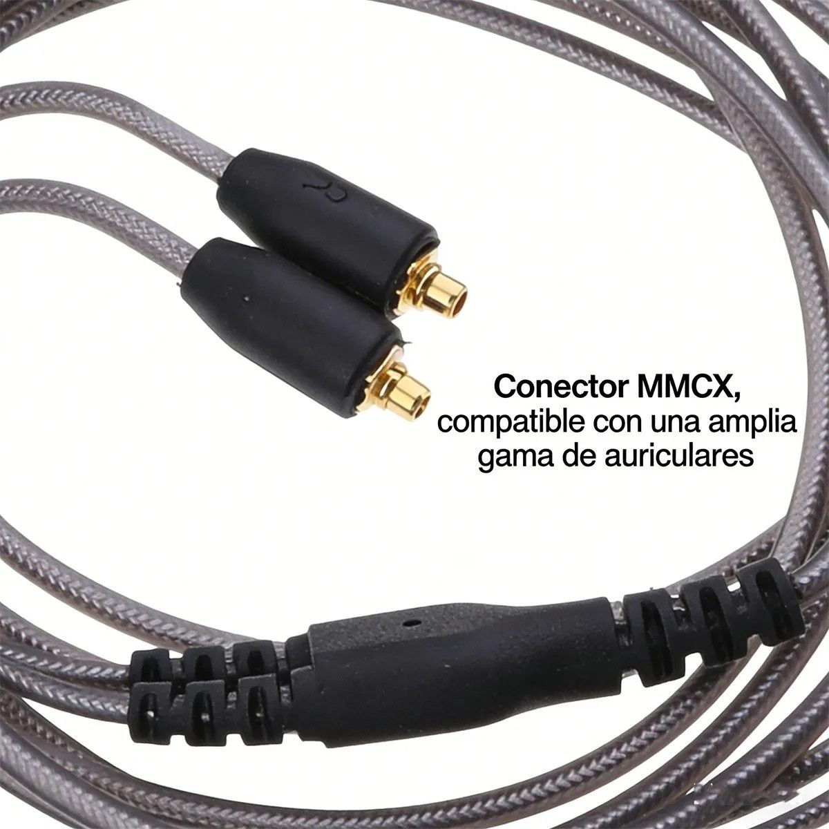 KUANGYE - Cable Repuesto Conector Para Mmcx Audifonos Para Se215 Se315 Se425