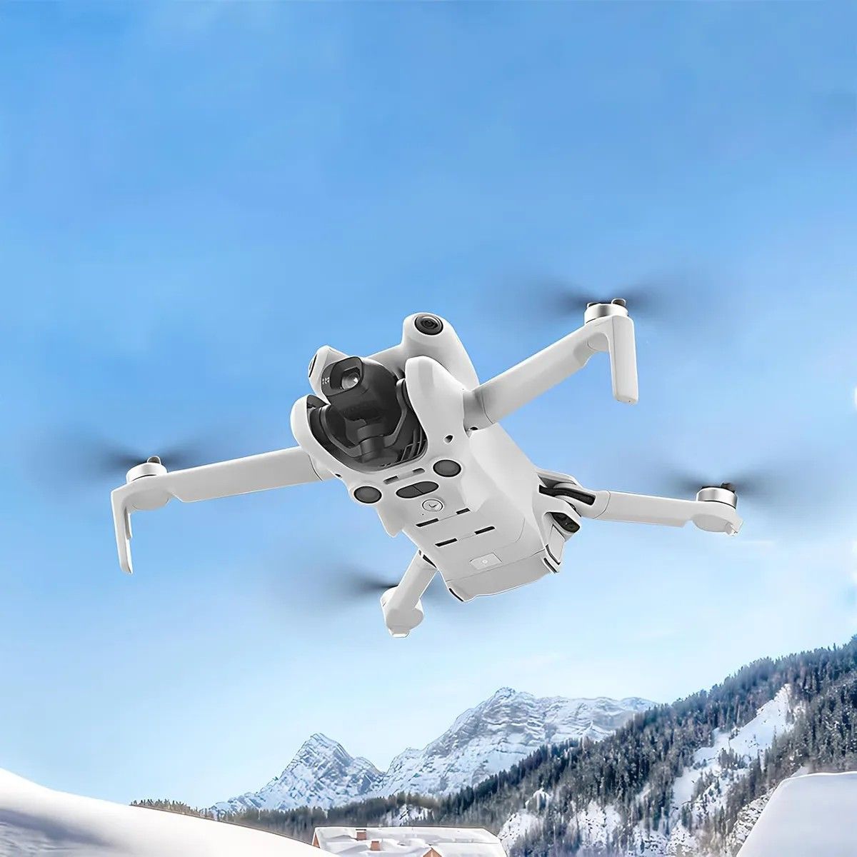 KUANGYE - 8 Hélices Calidad Repuesto Para Dji Mini 3 Pro Mini 4 Pro Negro