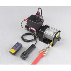 QUICK - Cabrestante Eléctrico De 3000 Lb Y 12 V