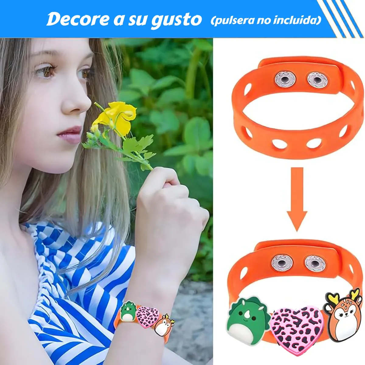 GENERIC - Adornos Para Zapatos 100 Pins Compatible Crocs De Dibujos Animados