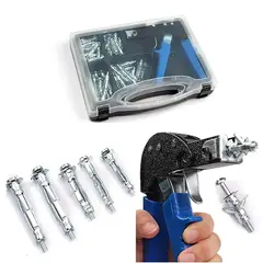 GENERICO - Herramienta Pistola Anclaje Pared Hueca Tarugo Araña 72pcs