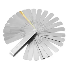 GENERICO - Sensor Galga De Espesores De Acero Inoxidable 32 Piezas