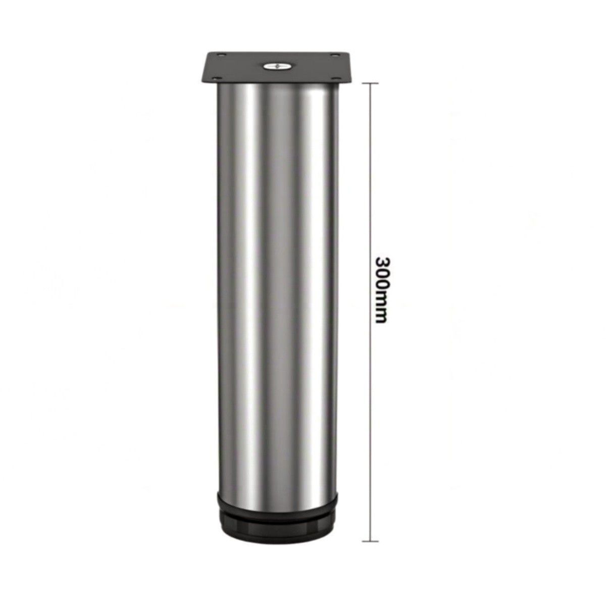 MOONCORE - Patas De Soporte Para Muebles Ajustables De Acero Inoxidable