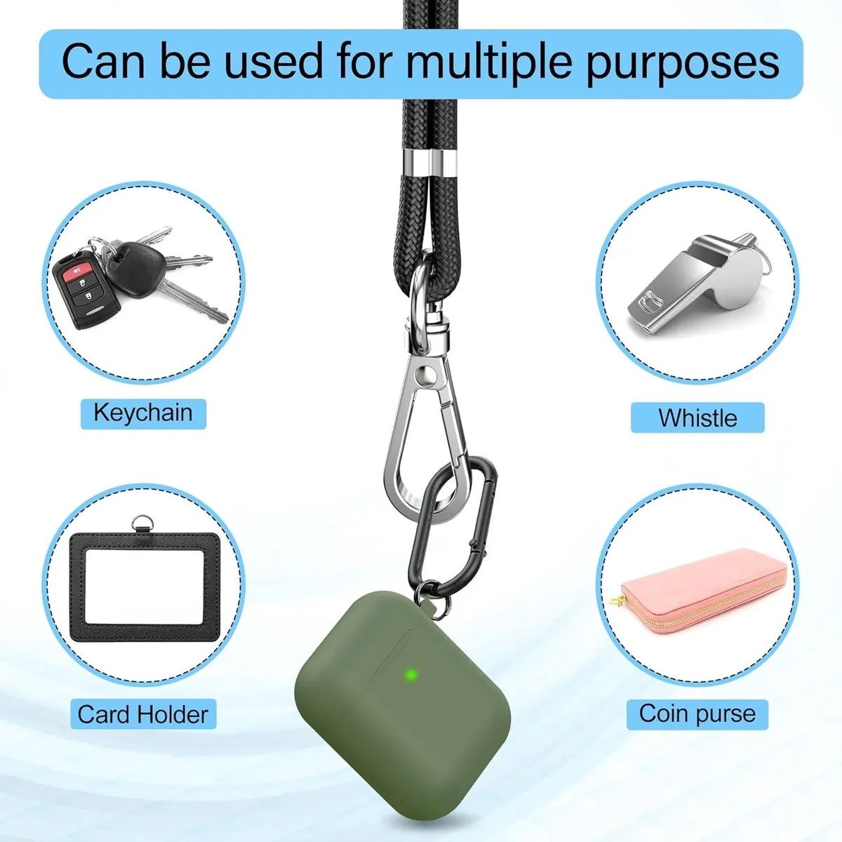 KUANGYE - X 4 Colgante Para Carcasa Celular Universal Diseño Correa