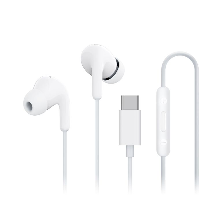 Type-C Earphones Blanco