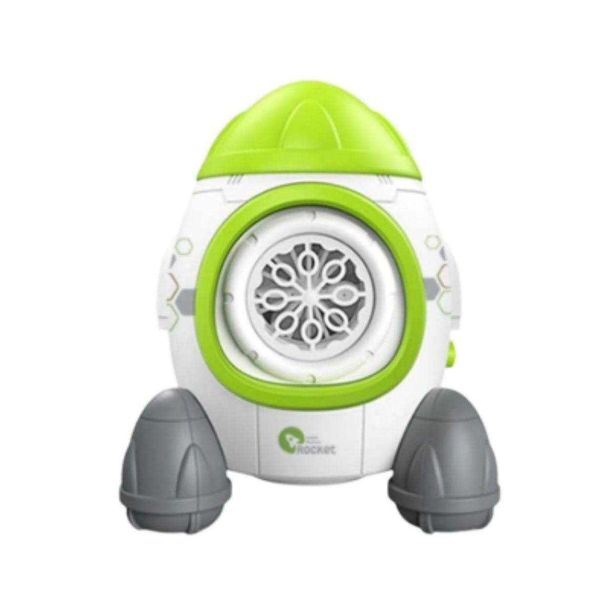 GENERICO - Maquina Soplador De Burbujas Forma De Cohete Infantil Niños Azul