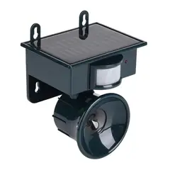 GENERICO - Ahuyentador Ultrasonido Repelente Solar GatosPerrosAves