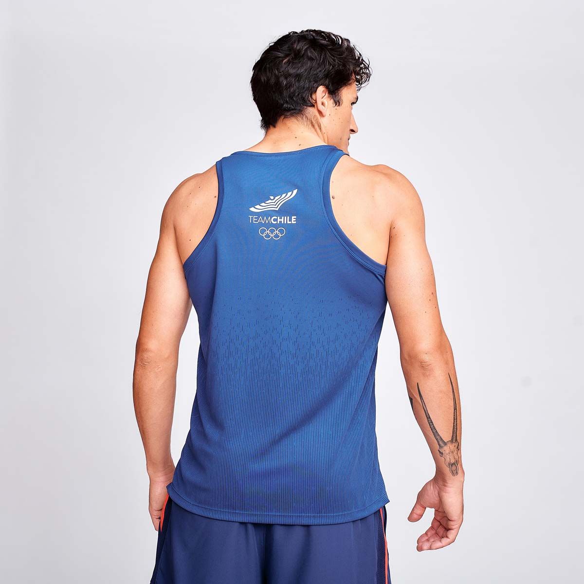SPARTA - Polera Sin Mangas Entrenamiento Hombre Sparta Team Chile A