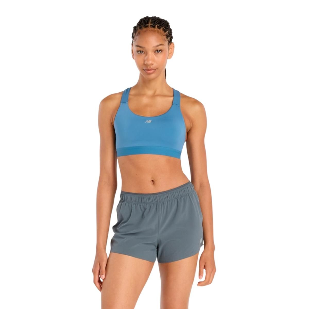 NEW BALANCE - Peto Entrenamiento Mujer New Balance Essential Celeste