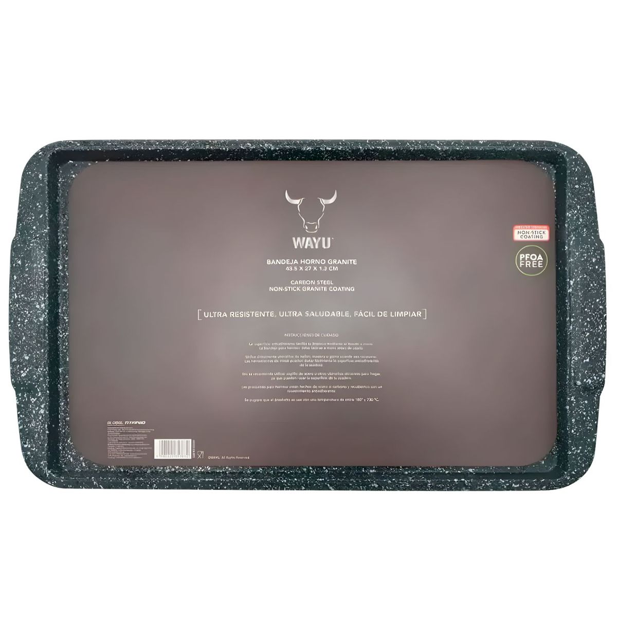 WAYU - Bandeja Horno Antiadherente Granite Wayu 43 cms - PS