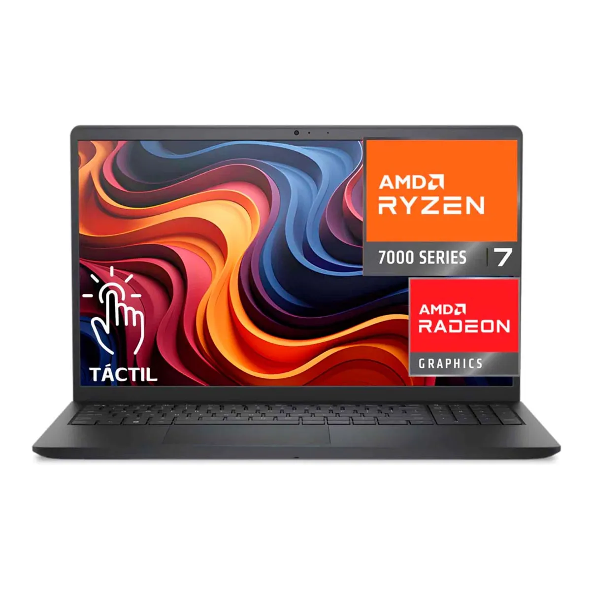 DELL - Notebook Dell  AMD Ryzen 7 7730U, 16GB RAM 512GB SSD 15.6" FHD  TS Win 11