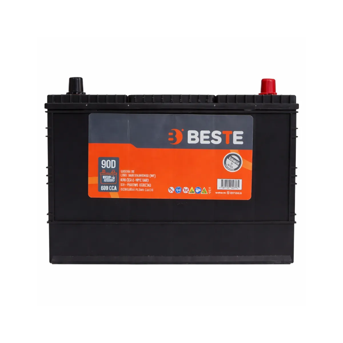 BESTE - Bateria de Automovil 95D31R 90 Ah 630CCA
